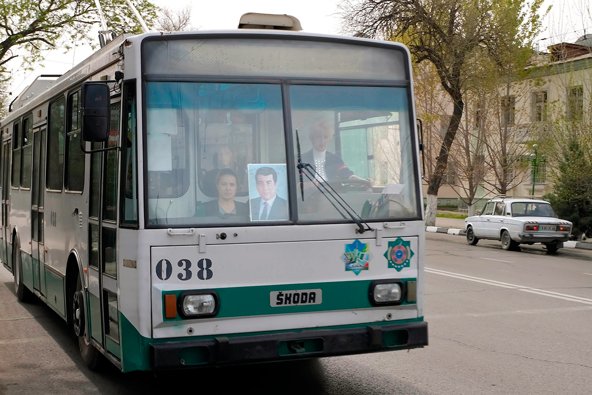 Ashgabat, Škoda 14TrM nr. 038