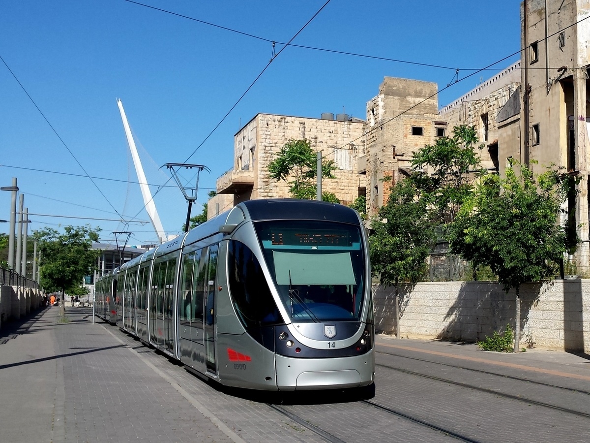 Иерусалим, Alstom Citadis 302 № 14