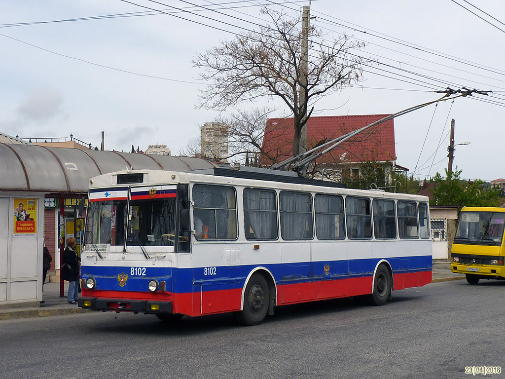 Кримски тролейбус, Škoda 14Tr89/6 № 8102
