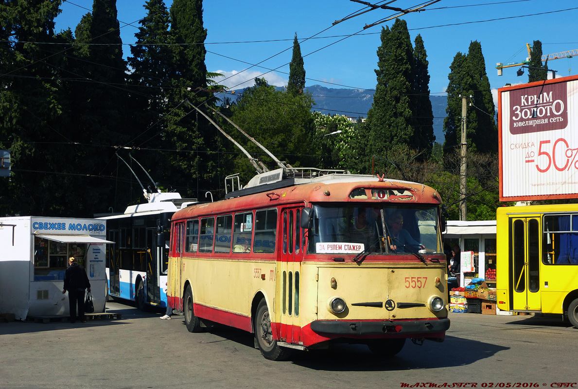 Crimean trolleybus, Škoda 9Tr21 № 5557