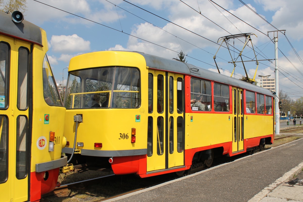 Мост и Литвинов, Tatra T3M.3 № 306