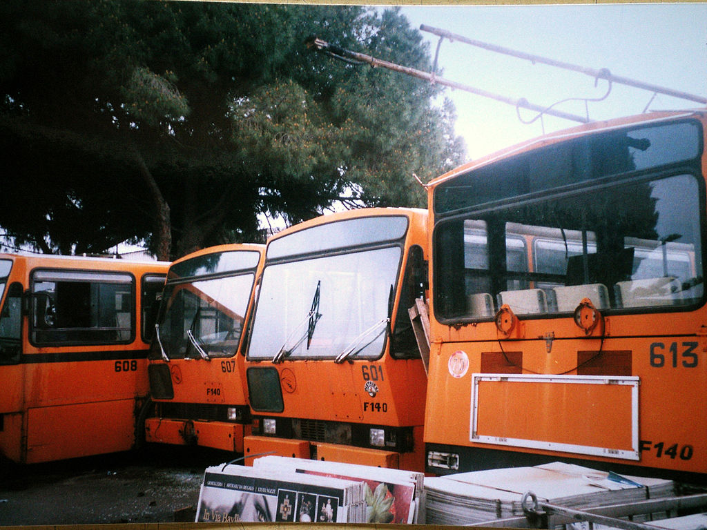Cagliari, Inbus F140 Nr. 607; Cagliari, Inbus F140 Nr. 601; Cagliari, Inbus F140 Nr. 613