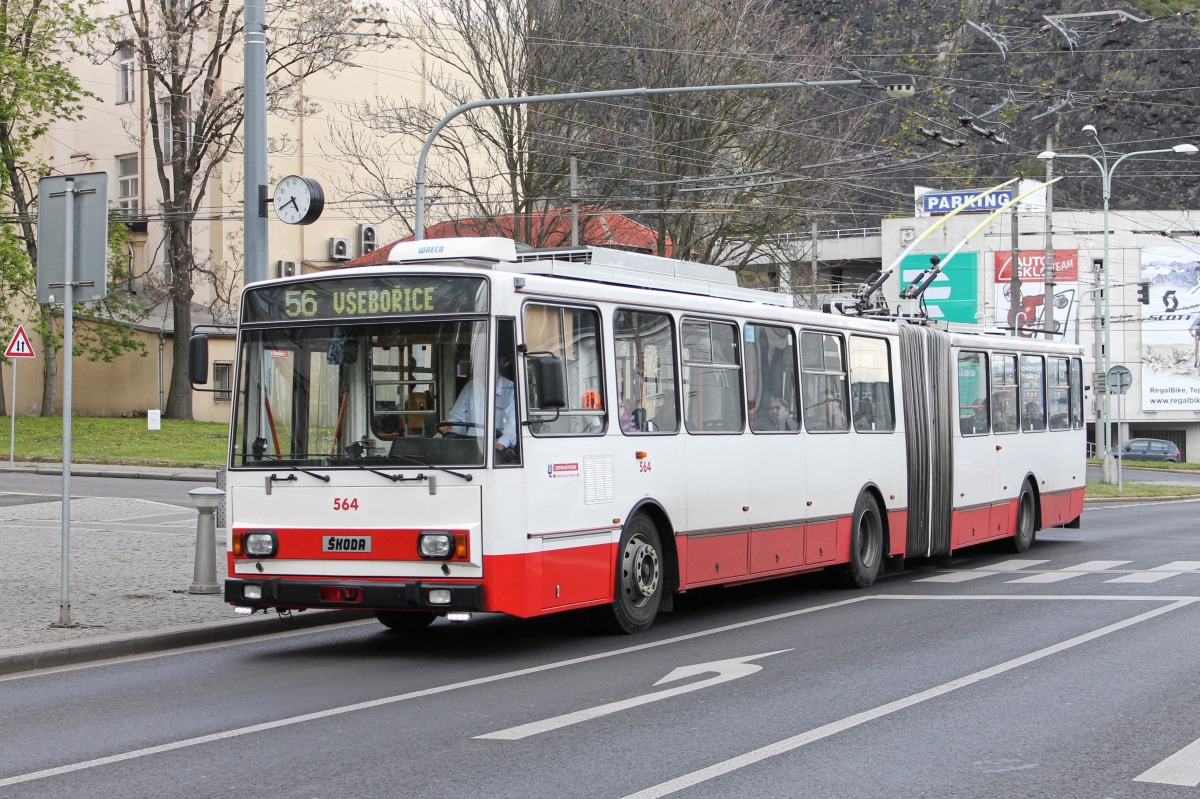 Усти-над-Лабем, Škoda 15Tr13/6M № 564