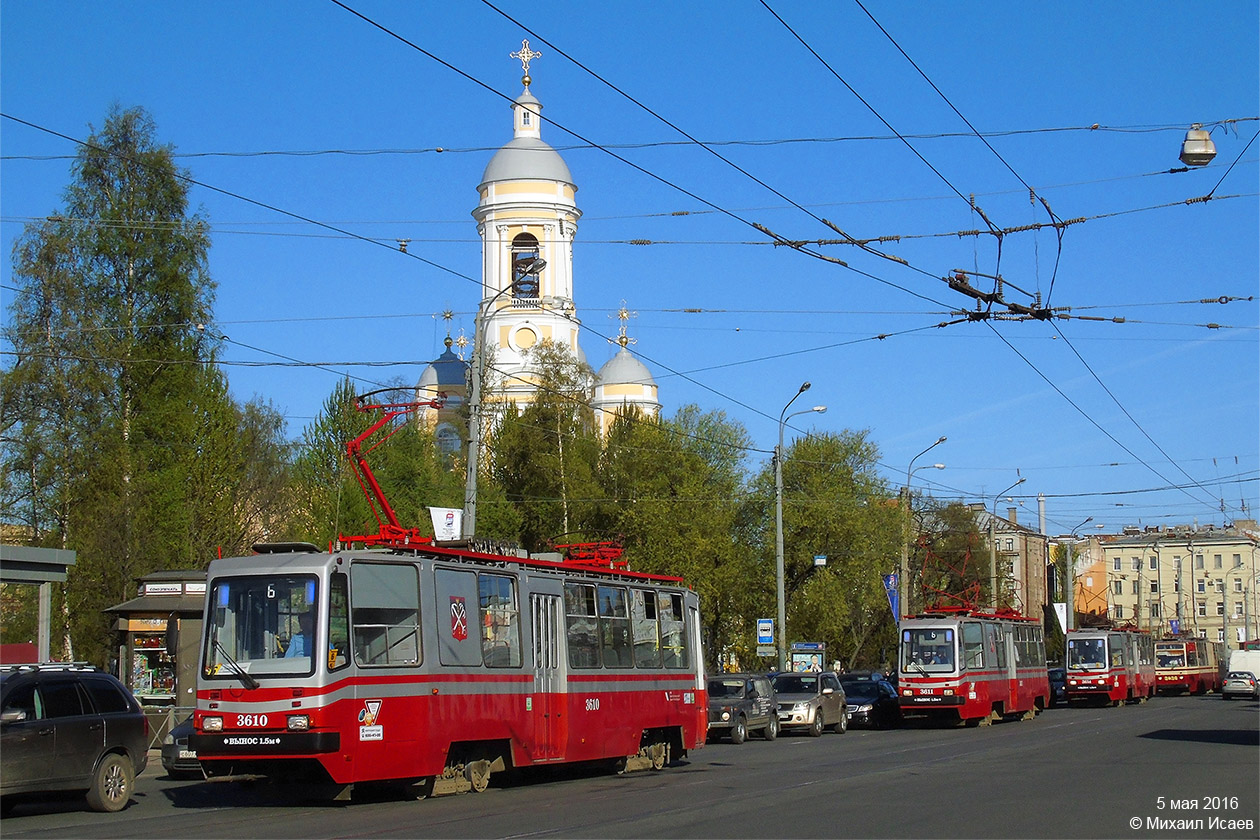 Санкт-Петербург, ТС-77 № 3610