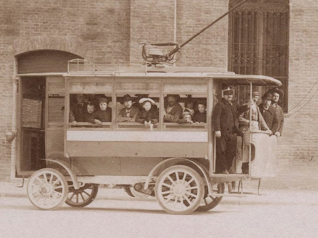 Siena, Società per la Trazione Elettrica č. 1; Siena — Old photos