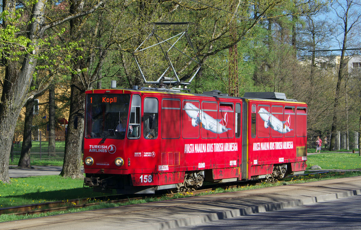 Таллин, Tatra KT4D № 158