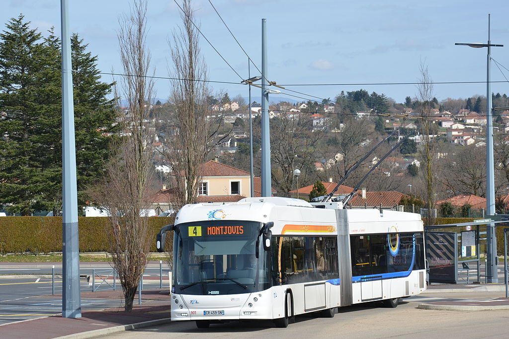 Limoges, Hess SwissTrolley 4 (BGT-N2D) # 901