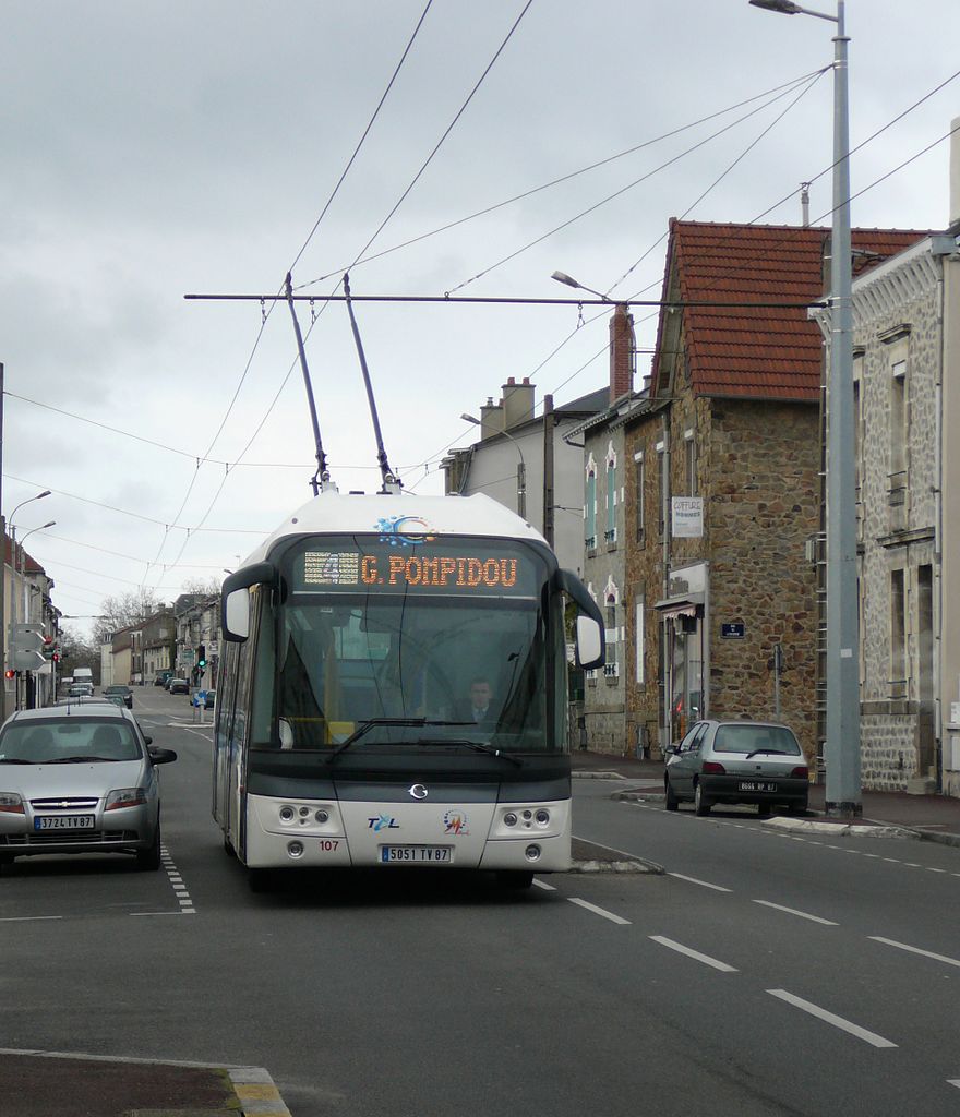 Limoges, Irisbus Cristalis ETB 12 Nr 107