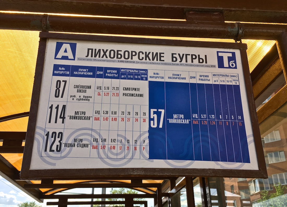 Moscova — Station signs & displays
