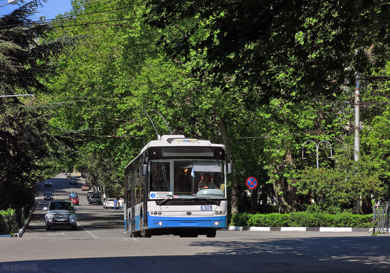 Crimean trolleybus, Bogdan T60111 № 6309