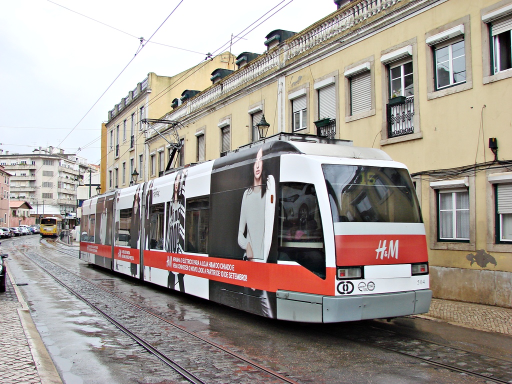 Lissabon, Siemens/CAF Lisboa Nr. 504