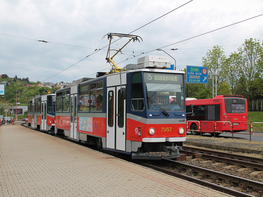 Bratislava, Tatra T6A5 N°. 7957