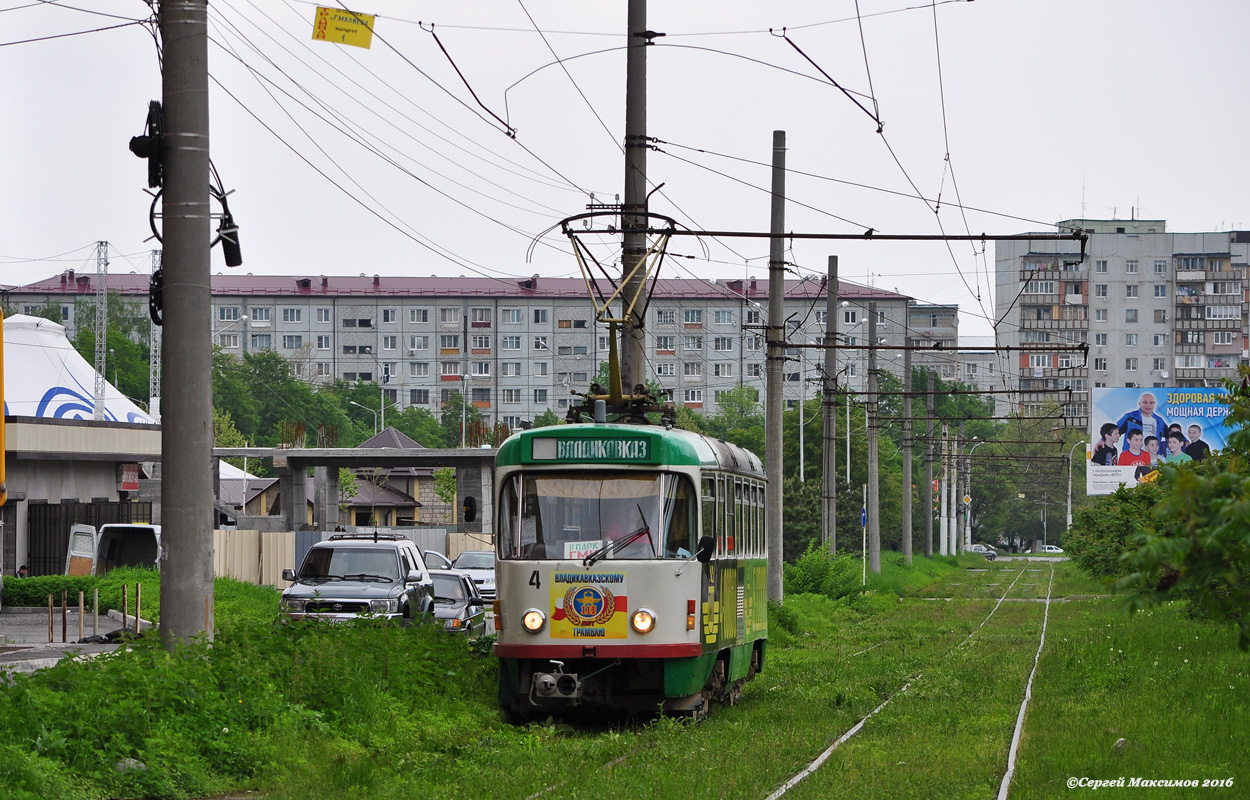 Владикавказ, Tatra T4DM № 4