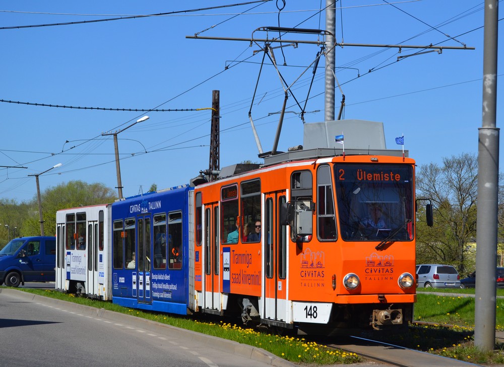 Таллин, Tatra KT6T № 148