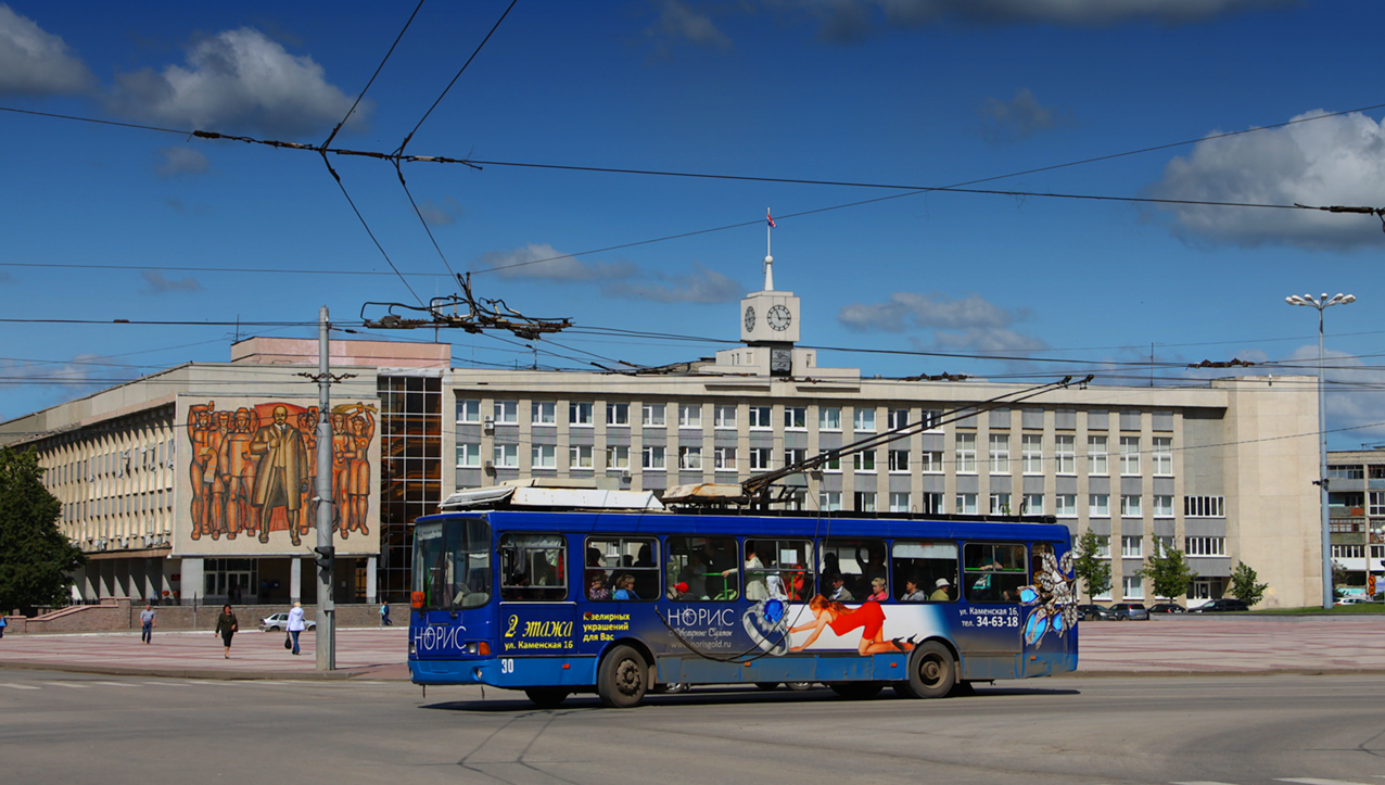 Kamensk-Uralsky, LiAZ-5280 (VZTM) # 30