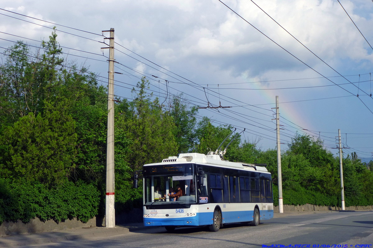 Крымский троллейбус, Богдан Т70115 № 8406