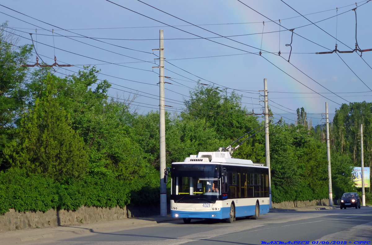 Крымский троллейбус, Богдан Т70110 № 4321