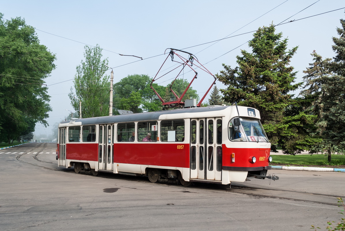 Дружковка, Tatra T3SUCS № 6957