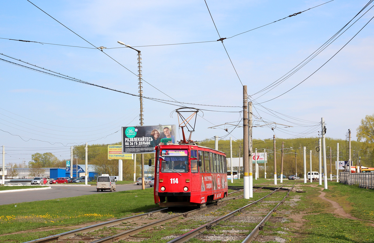 Nižněkamsk, 71-605 (KTM-5M3) č. 114