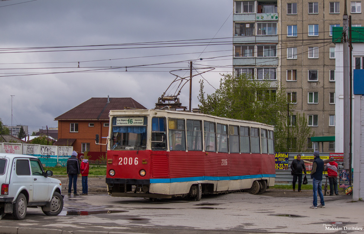 Novosibirsk, 71-605 (KTM-5M3) № 2006; Novosibirsk — Accidents