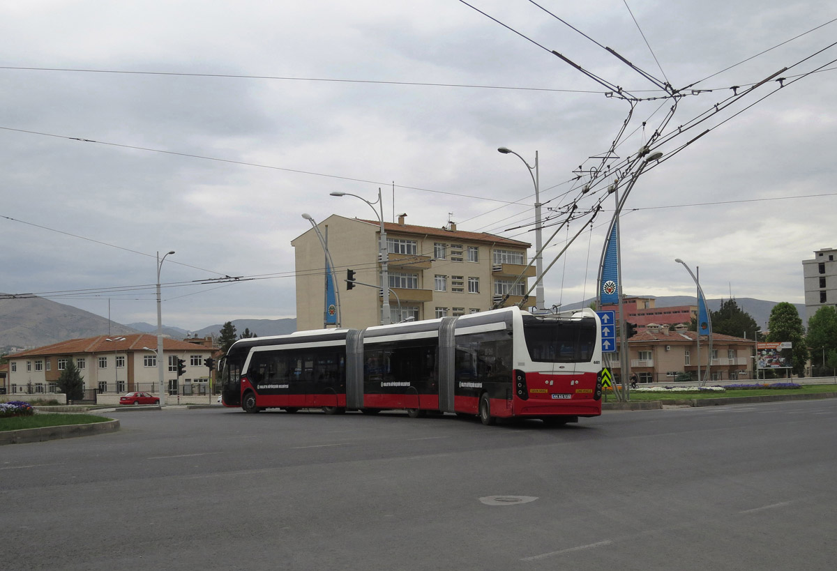 Малатья, Bozankaya Trambüs 24 MT № 4401; Малатья — Троллейбусная инфраструктура