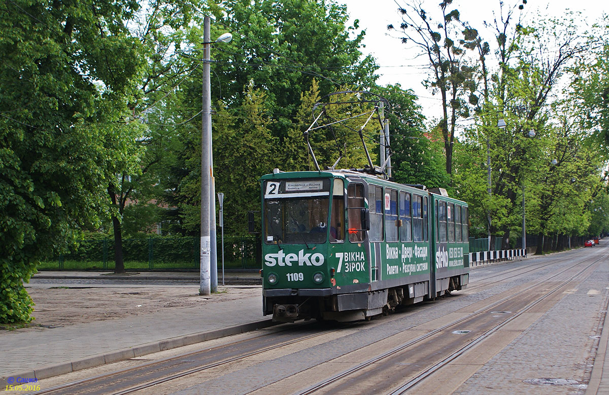 Lviv, Tatra KT4SU # 1109