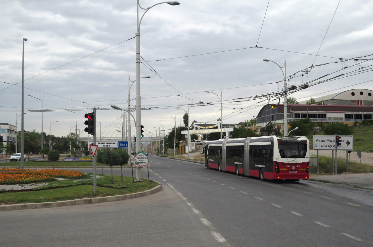 Malatya, Bozankaya Trambüs 24 MT nr. 4405; Malatya — Trolleybus infrastructure