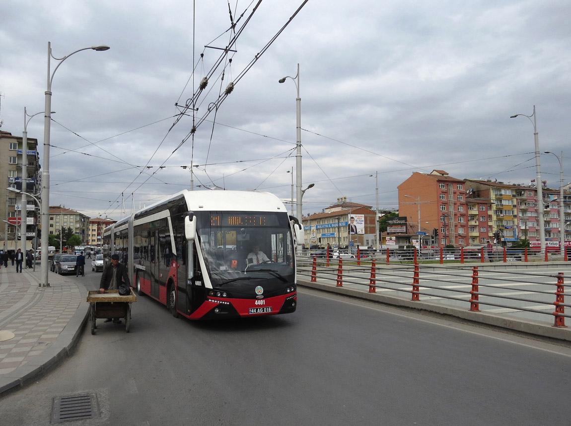 Малатья, Bozankaya Trambüs 24 MT № 4401; Малатья — Троллейбусная инфраструктура