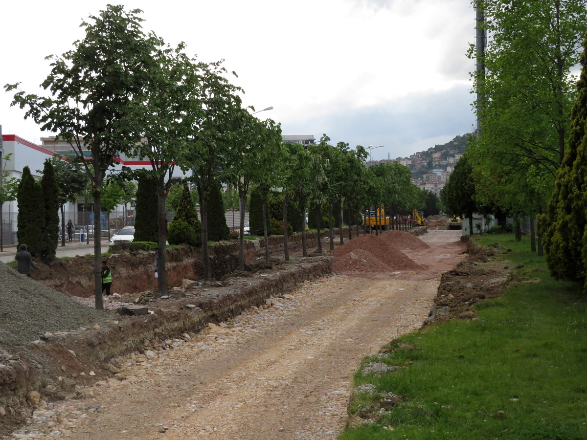 Izmit — Tramway Construction