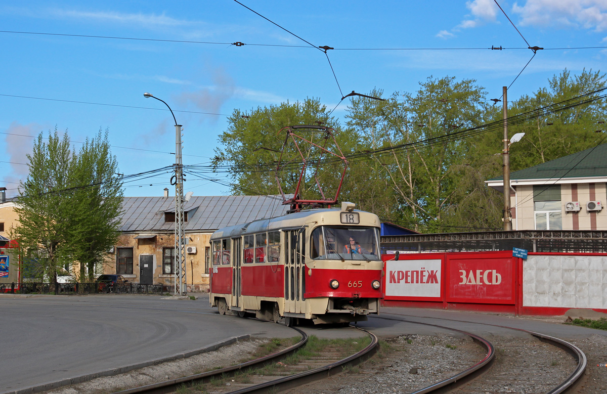 Екатеринбург, Tatra T3SU № 665