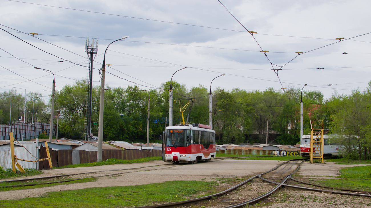 Самара, БКМ 62103 № 935; Самара — Конечные станции и кольца (трамвай)