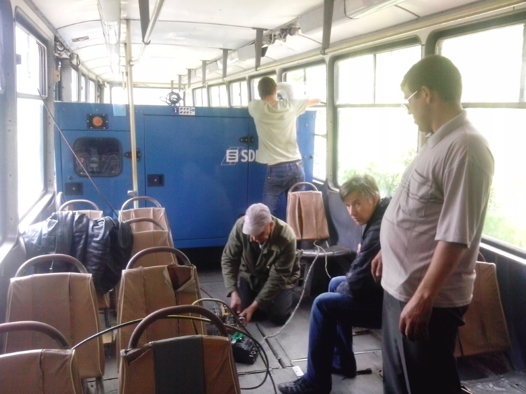 Avdeïevka, 71-605 (KTM-5M3) N°. 051; Avdeïevka — 01.10.2016-01.2017 — Reintroduction of Tramway Service