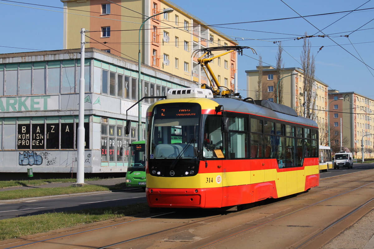 Мост ― Литвинов, Vario LF+ № 314