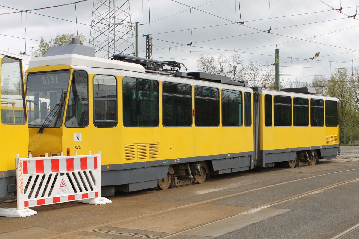 Berliin, Tatra KT4DM № 6151