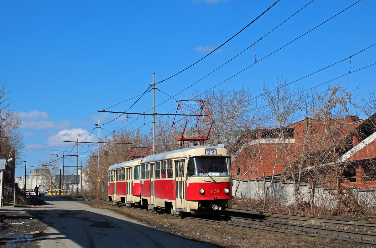 Yekaterinburg, Tatra T3SU (2-door) # 079