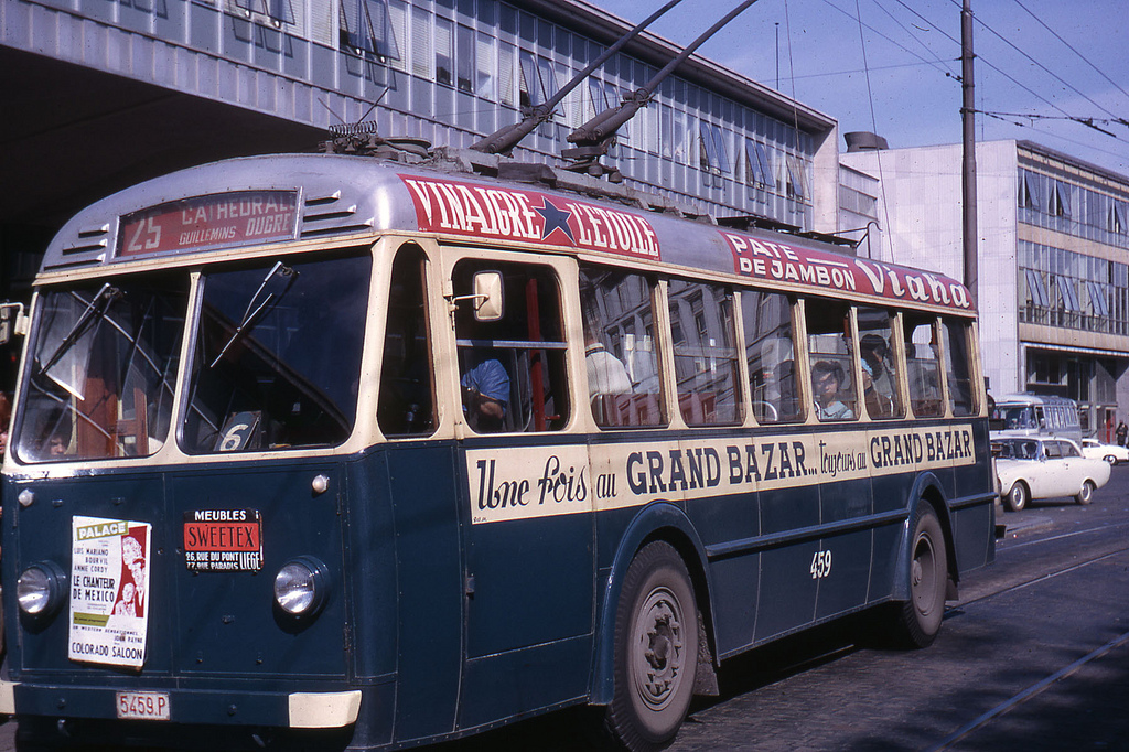 Льеж, FN TB II (T36) № 459; Льеж — Старые фото  (троллейбусы)