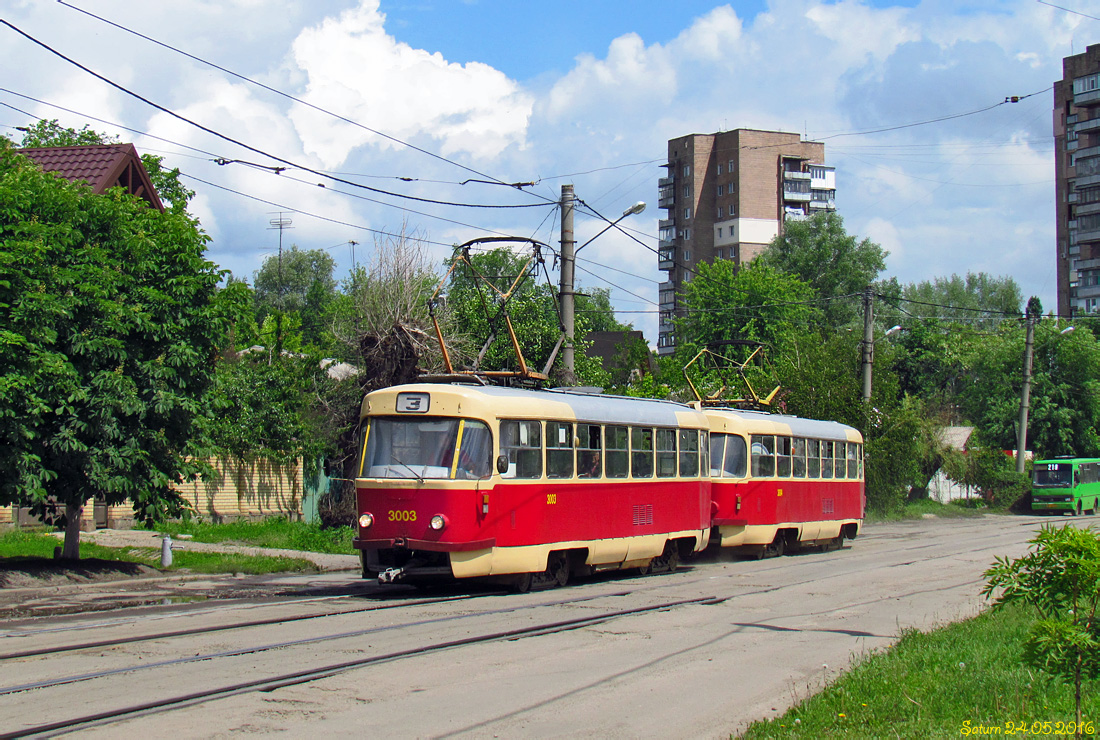 Харьков, Tatra T3SU № 3003