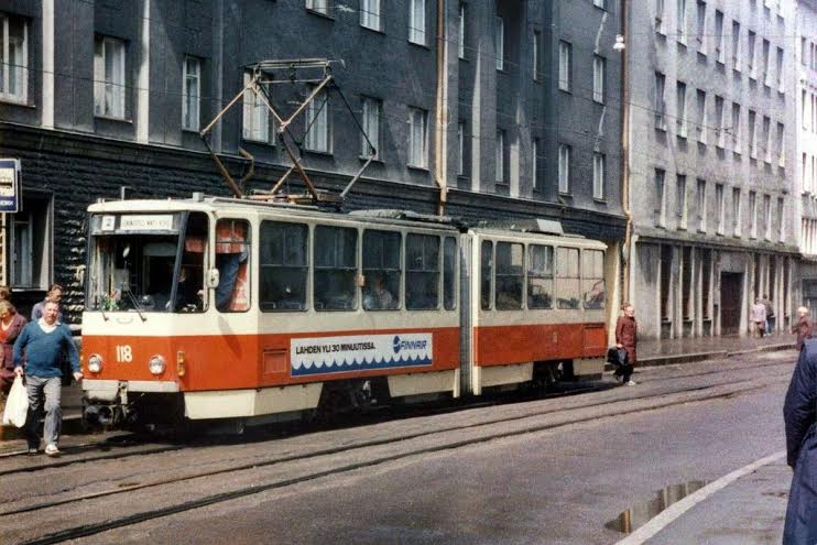 Tallinn, Tatra KT4SU Nr 118