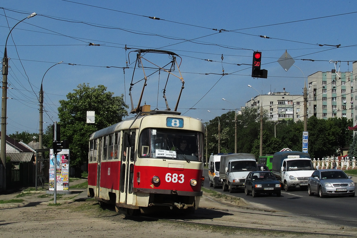 Харьков, Tatra T3SUCS № 683