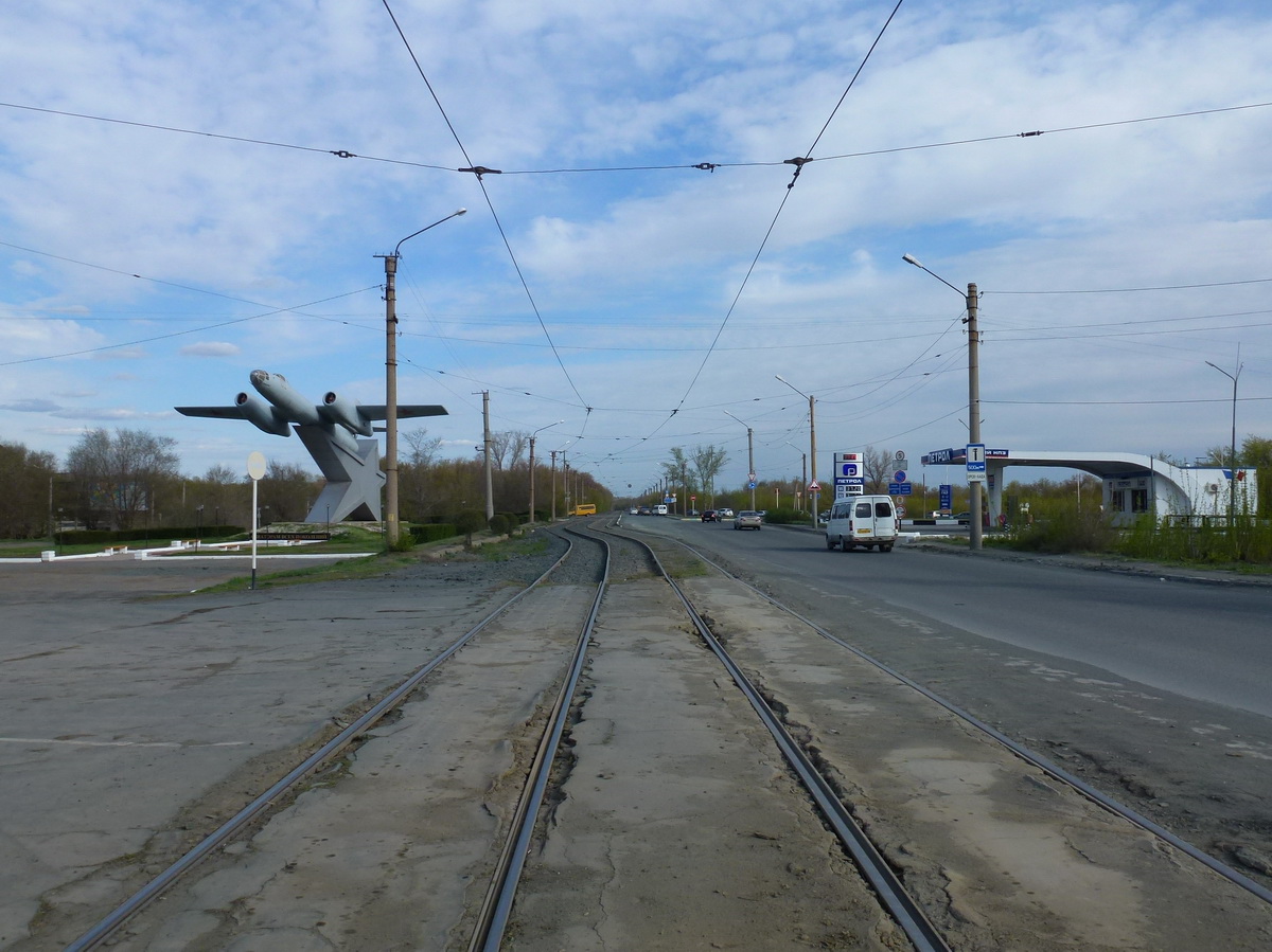 Орск — Tram lines and loops