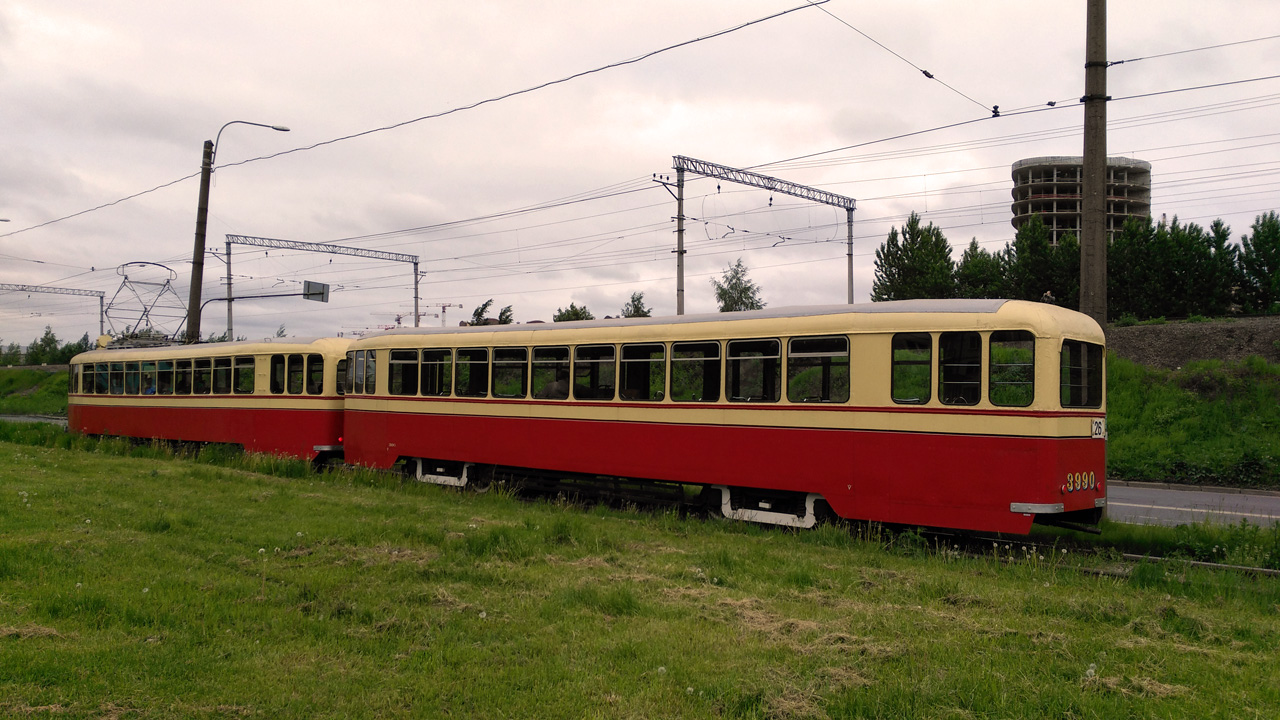 Saint-Petersburg, LP-49 # 3990; Saint-Petersburg — Charter ride on LM-49 and LP-49