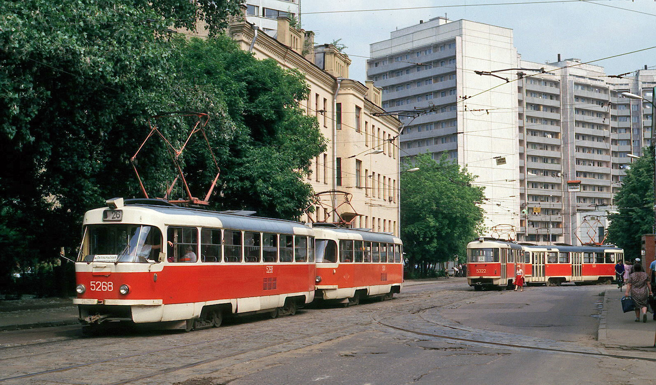 старые трамваи в москве