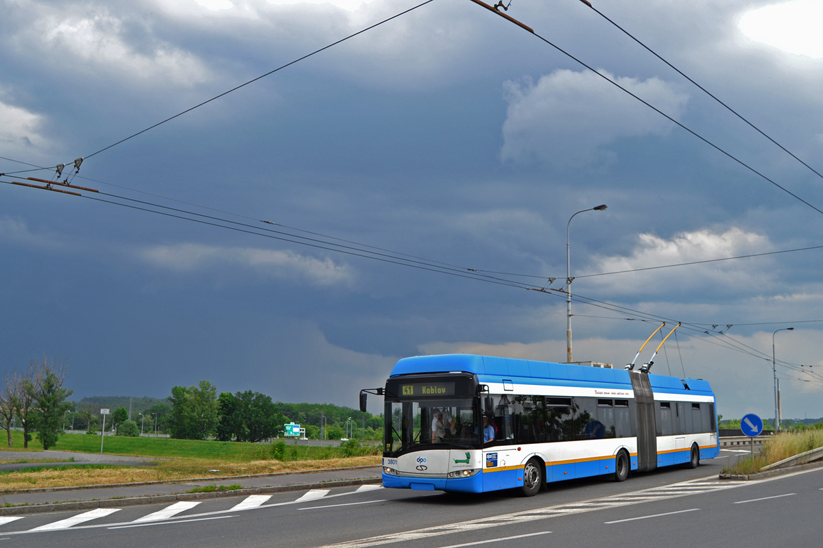 Ostrava, Solaris Trollino III 18 AC — 3801; Ostrava — 28.5.2016 — Special ride on trolleybus Solaris Trollino 18AC №3801