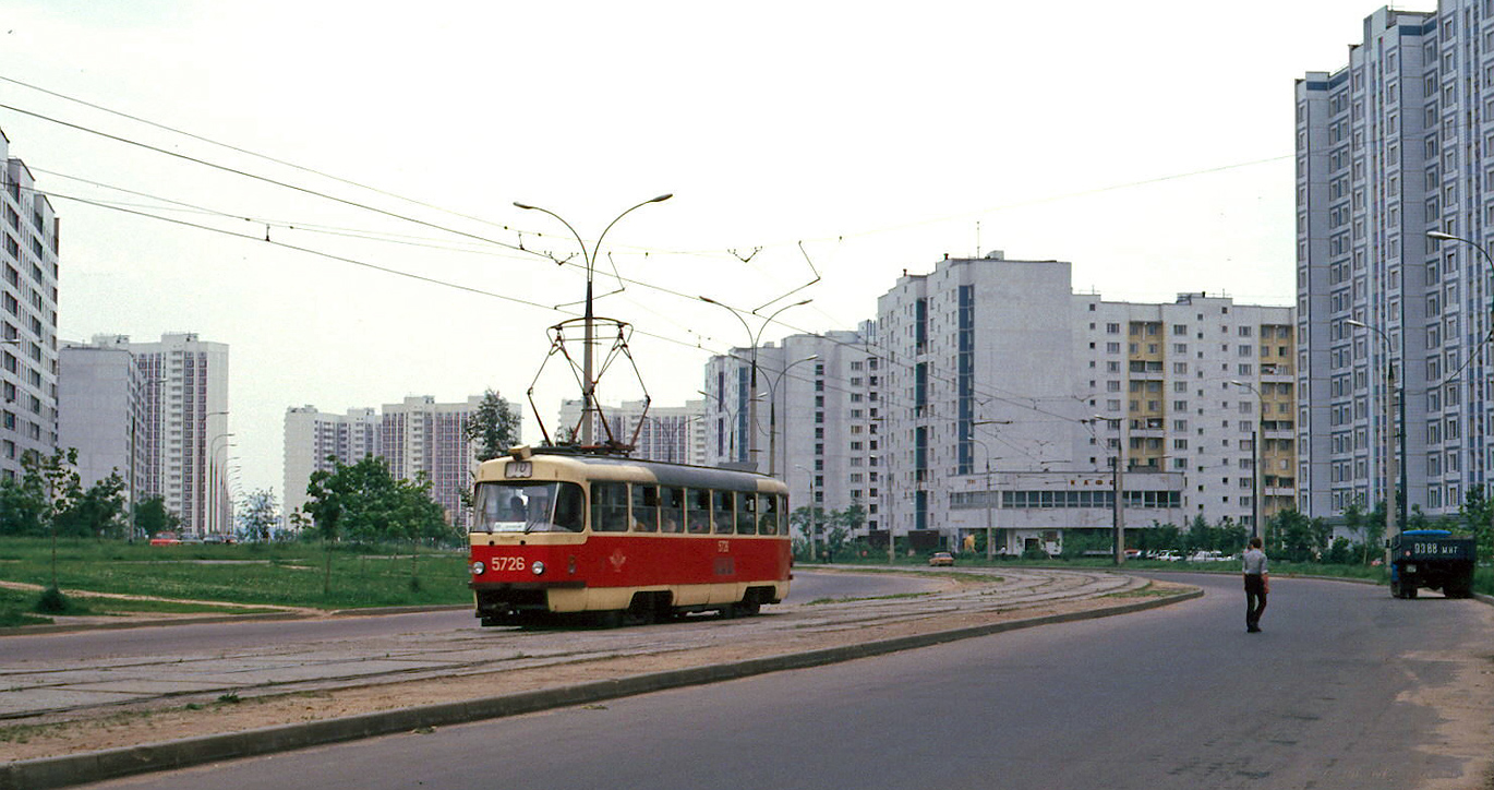 Moskwa, Tatra T3SU Nr 5726