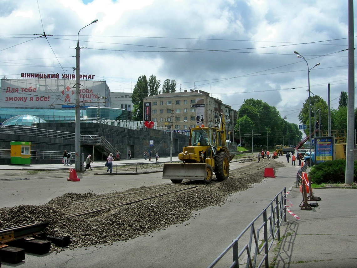 Вінніца — Реконструкция площади Гагарина