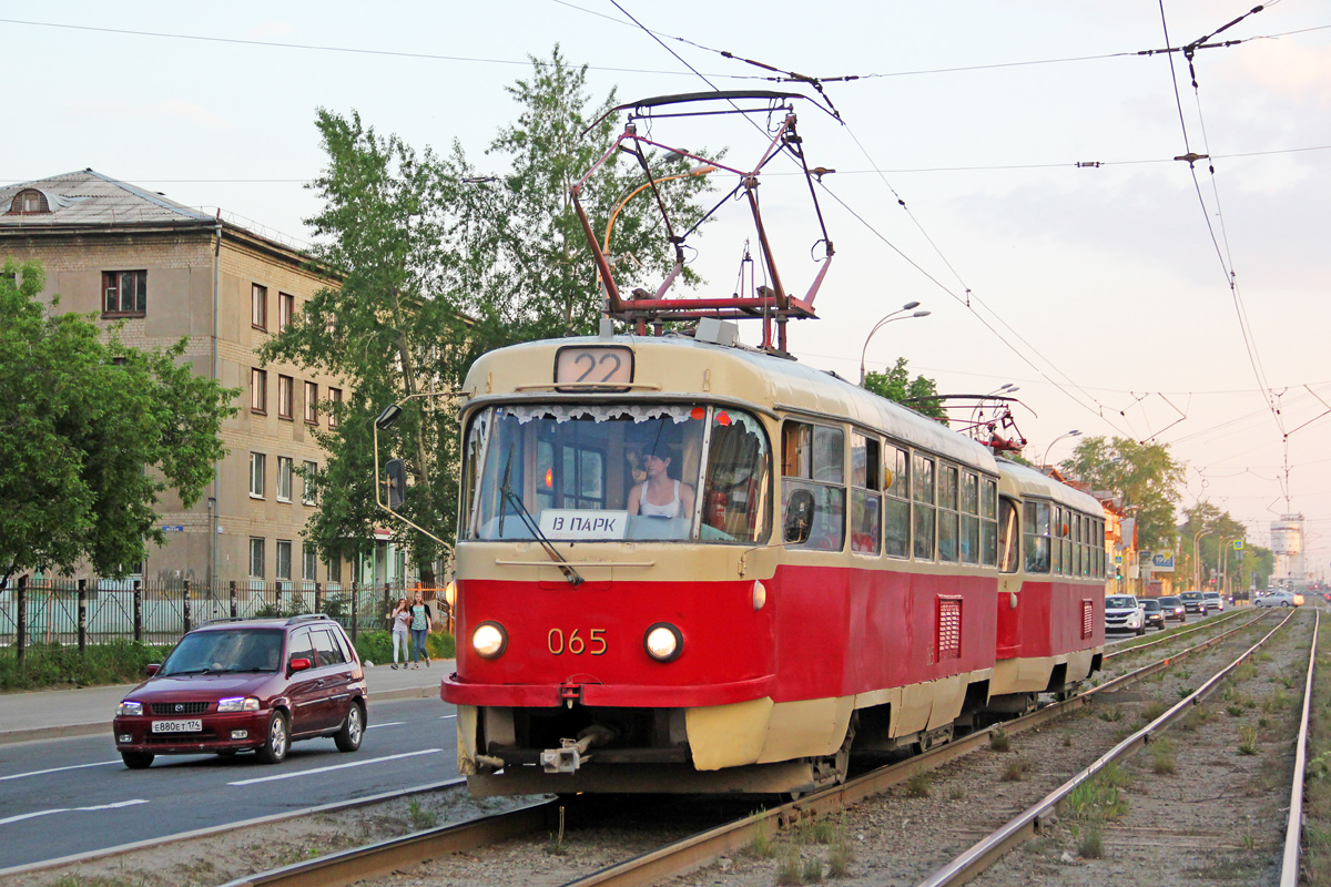 Екатеринбург, Tatra T3SU (двухдверная) № 065