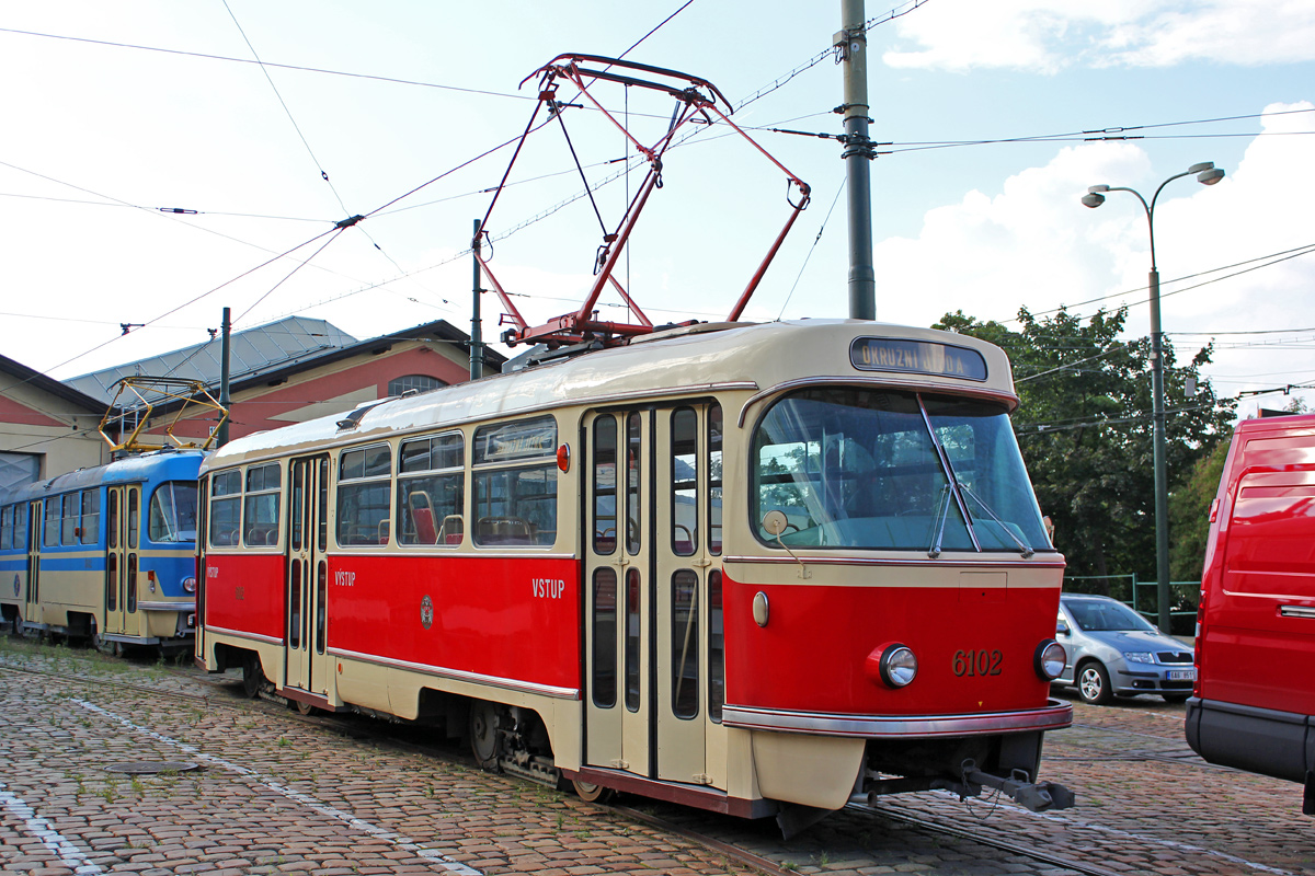 Prague, Tatra T3 № 6102