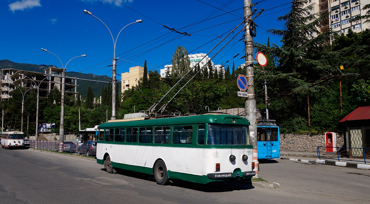 Troleibuzul din Crimeea, Škoda 9Tr19 nr. 5511