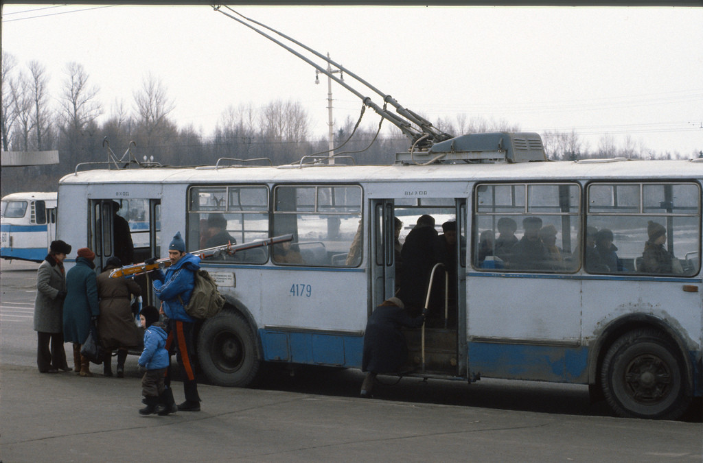 Москва, ЗиУ-682Б № 4179; Москва — Исторические фотографии — Трамвай и Троллейбус (1946-1991)