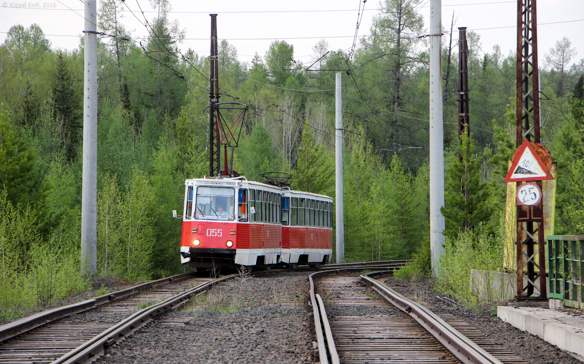 Усть-Илимск, 71-605 (КТМ-5М3) № 055